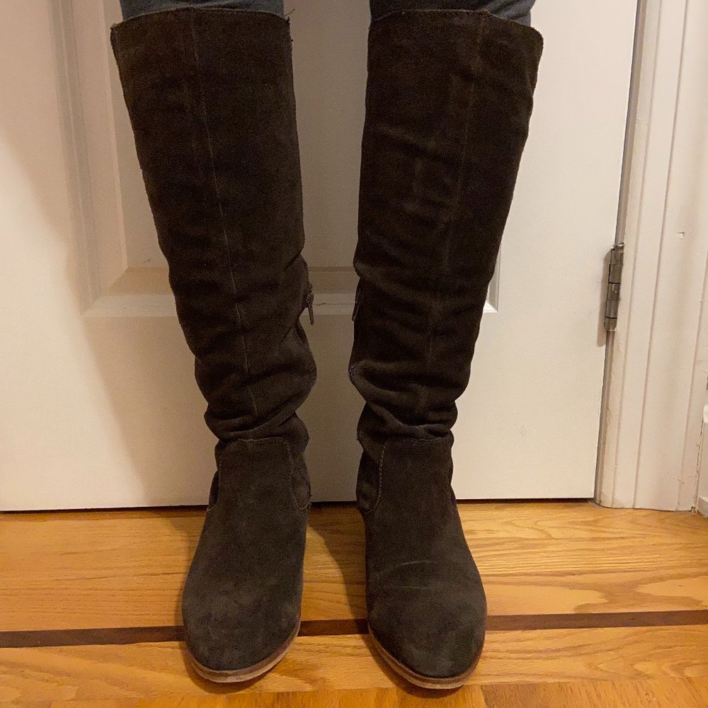 Steven by Steve Madden Suede Knee High Boot